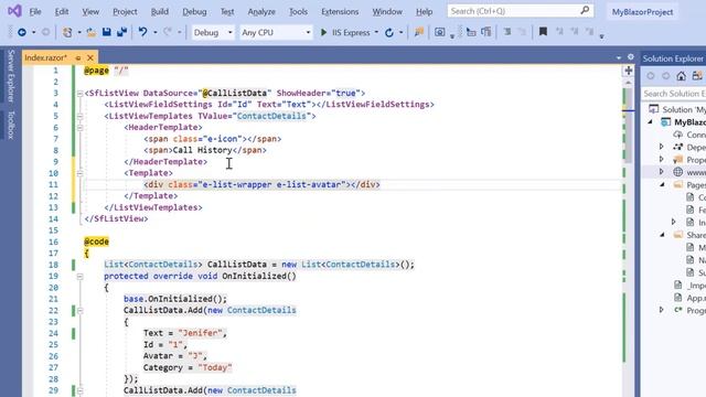 Customizing Blazor ListView Using Templates смотреть онлайн