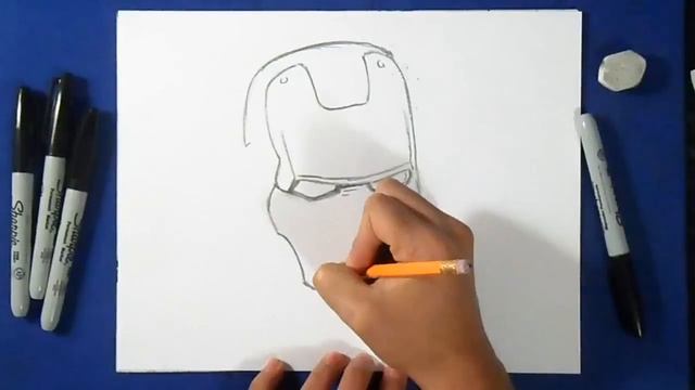 как рисовать железный человек смотреть онлайн