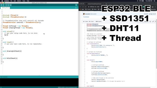 ESP32 | FLUTTER | BLE - Temperature & Humidity Check App (Deprecated) смотреть онлайн
