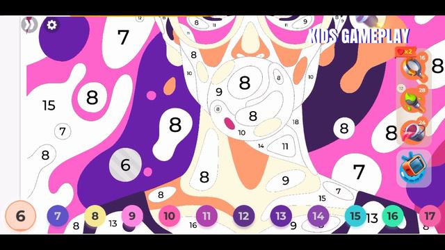 Gallery Game, Kids simple painting game| Kids Gameplay | Android/Apple Games for kids below 10 смотреть онлайн