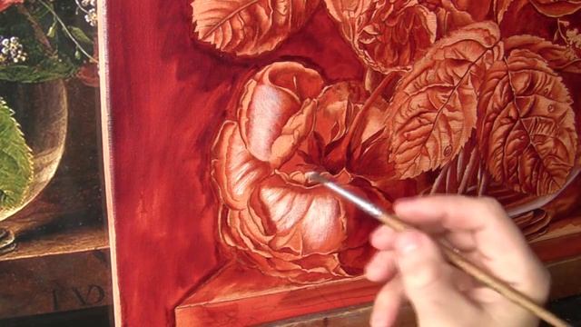 Рисуем розу. Часть 2. смотреть онлайн