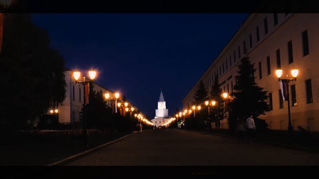 Вечерняя Казань, Кремль, 09.05.2016 смотреть онлайн