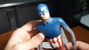 Капитан Америка из Пластилина!!! |Dude Clay