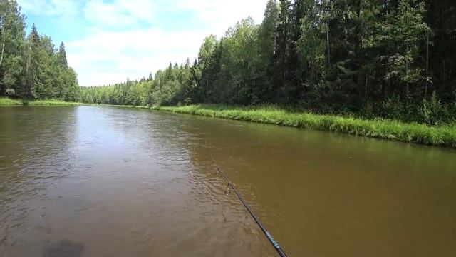 КАК Я В ТАЙГУ НА РЫБАЛКУ ЗА ХАРИУСОМ ХОДИЛ. РЫБАЛКА НА СПИННИНГ НА МАЛОЙ РЕЧКЕ. смотреть онлайн