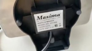 Вафельница Masima Орешек-5