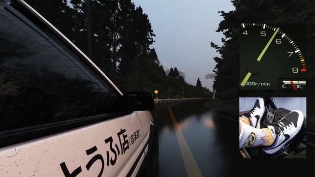 ASMR 4A-GE Engine Sound Toyota AE86 Initial D First Stage смотреть онлайн
