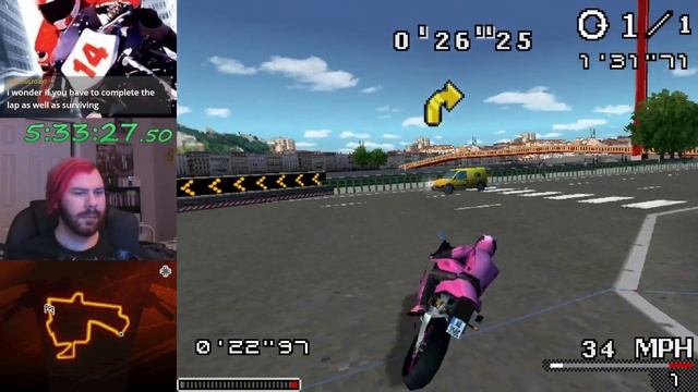 Moto Racer DS (NDS) - Wrong Way (Let's Play Part 17) смотреть онлайн