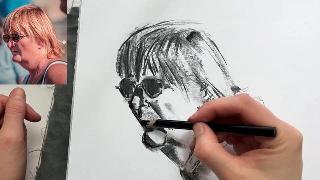 Everything I use for charcoal drawing (+ tips for beginners) смотреть онлайн