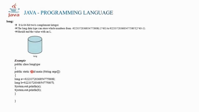 part8: Long Data Type | Java-Programming language | For beginners in Tamil. смотреть онлайн