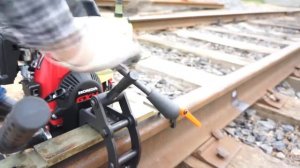 Железнодорожная техника. Станок для сверления рельсов MSR-1H, рельсосверлильный станок