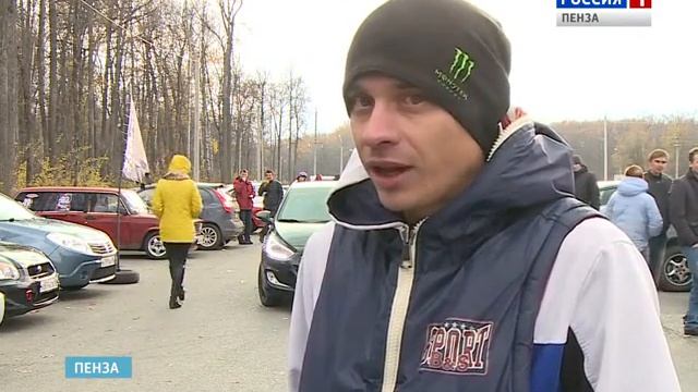 Автослалом в Пензе собрал участников из нескольких городов смотреть онлайн