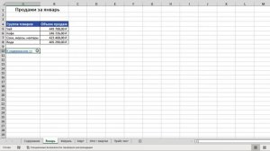 Гиперссылка в Excel ➤ Создаем содержание книги и навигацию по листу