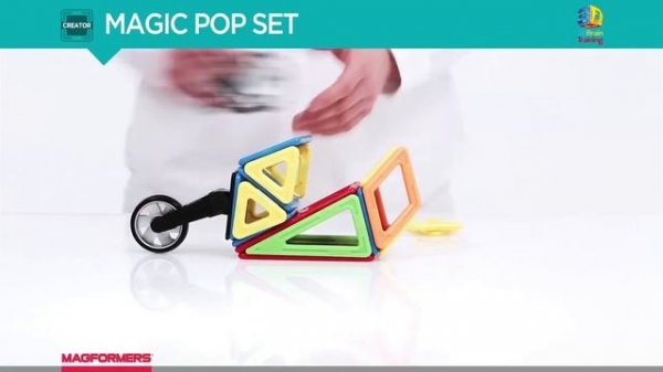 Видеообзор набора Magformers Magic Pop Set