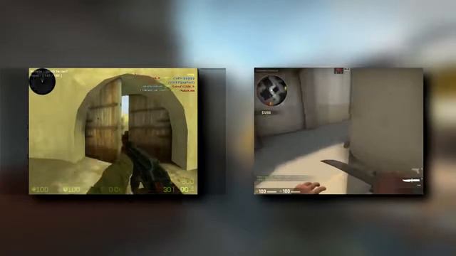 CSGO vs CS 1.6 vs CS SOURCE - СРАВНЕНИЕ ГРАФИКИ - ГДЕ ЛУЧШЕ? смотреть онлайн