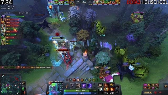 YATORO [Faceless Void] When Top Pro Free Farm with Midas + Mjollnir Dota 2 смотреть онлайн