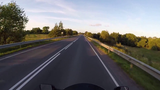 Просто покатушки в г. Калининград. Yamaha FZ6