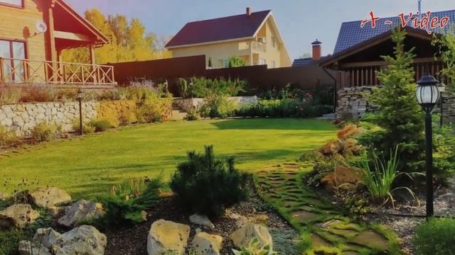 130 Примеров красивого обустройства загородного участка / 130 Examples of beautiful garden design смотреть онлайн