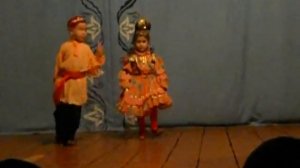 Татарский или башкирский танец сполняют в детском саду