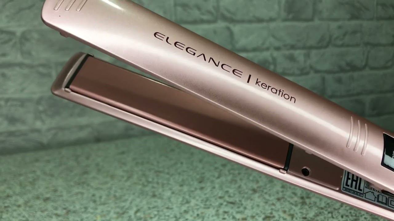 Щипцы - выпрямитель для волос GA.MA ELEGANCE LED KERATION смотреть онлайн