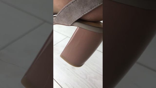 Женские босоножки на каблуке бежевые замша смотреть онлайн