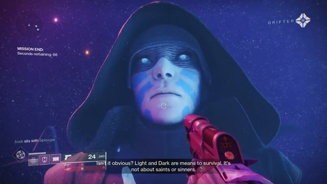 Destiny 2: Season of Arrivals - Prophecy Dungeon - All Endings (Drifter and Eris Morn Banter) смотреть онлайн