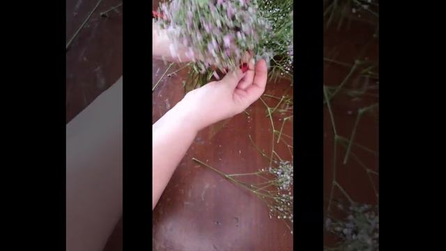 Букет невесты из гипсофилы . Мастер класс по флористике смотреть онлайн