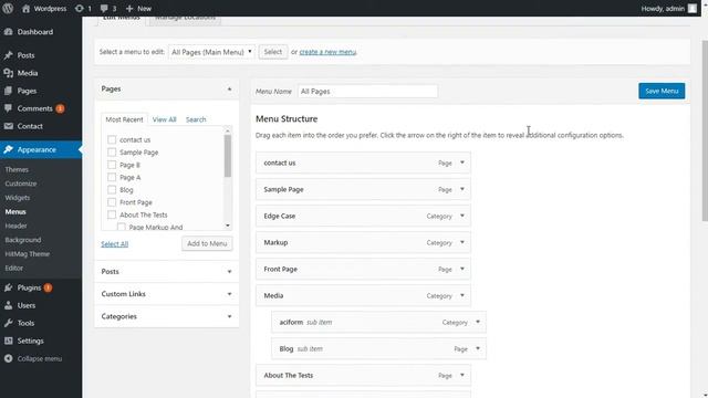 How to Create SubMenu in WordPress 4.8 смотреть онлайн
