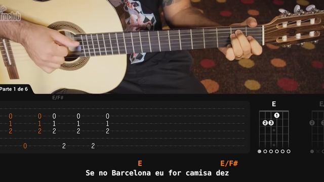 CAMISA 10 - Turma do Pagode (Simplificada) | Como tocar no violão смотреть онлайн