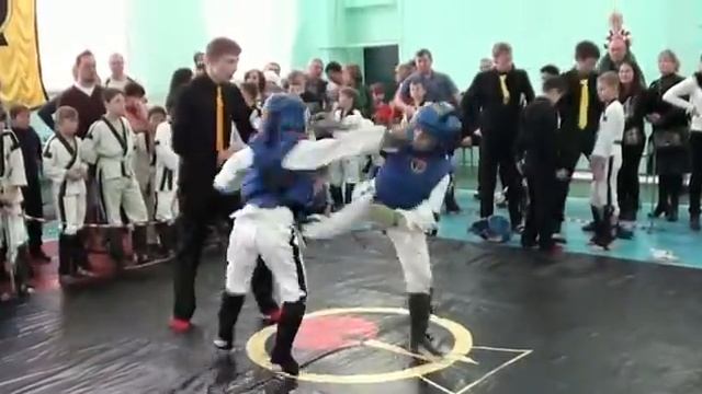 Соревнования по Тэкэндо среди мальчиков (7 - 10 лет) 4 ноября 2014 г. смотреть онлайн