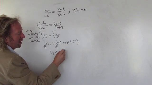 Initial Value Problem dy/dx = (y - 1)/(x + 3) with y(-1) = 0 Separable Differential Equation смотреть онлайн