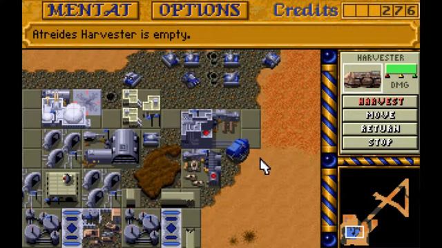 Worm issues | Dune 2 - House Atreides | Episode 12 (Let's Play/DOS) смотреть онлайн