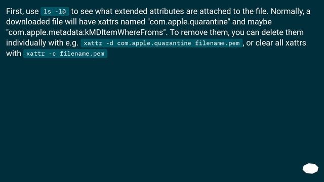 How to remove Quarantine from file permissions in OS X смотреть онлайн