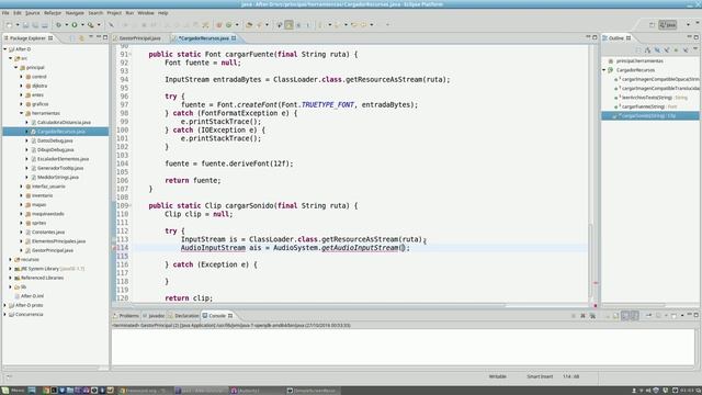 Java - Juego de rol 2D - 127 Añadiendo sonidos смотреть онлайн