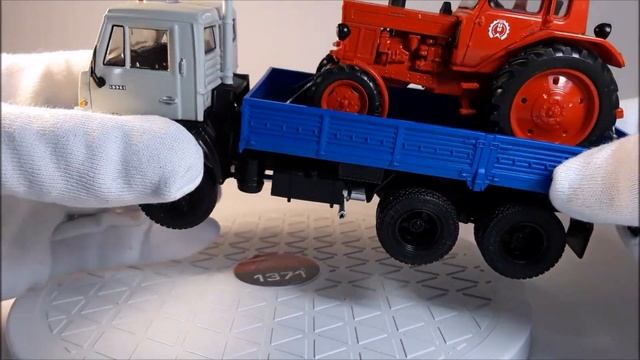 МТЗ 80?️Hachette?️Конверсия масштабной модели трактора 1:43 смотреть онлайн