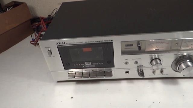 DECK TAPE PLAYER CASETERA AKAI GXC-706D JAPAN 1978 RESTAURACION P2 смотреть онлайн