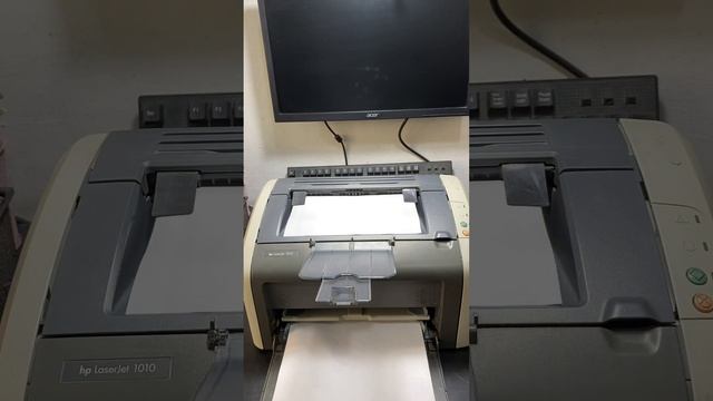HP LaserJet 1010 Printer Self Test Page Print смотреть онлайн