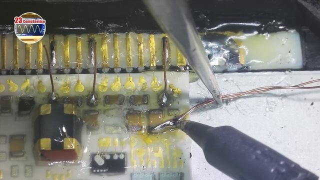 Ремонт блока ABS BMW 7 E65, E66. Микропайка контактов смотреть онлайн