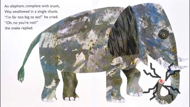 The Greedy Python by Eric Carle || Eric Carle Book Read Aloud смотреть онлайн