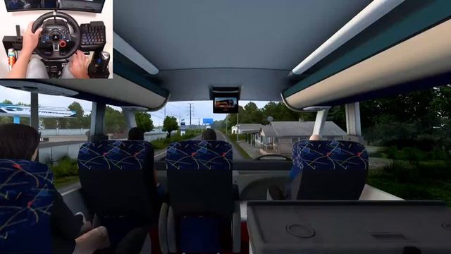 Esmeraldas - Cuenca | ZHONG THONG - TRANS ESMERALDAS| Logitech G29 Eaton Fuller Driving - ATS (PC смотреть онлайн