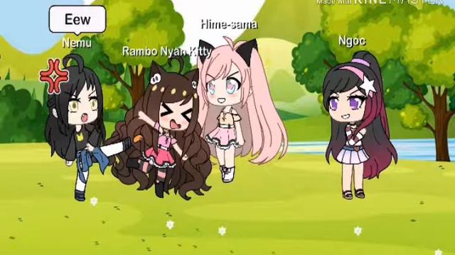 Gacha life 4-серия (Кэтрин в бальнице? А хэйм-сама больше не её подруга?) Не большое видео смотреть онлайн