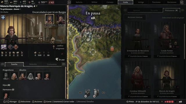 Serie de Crusader Kings III (Xbox) - Dinastía Jimena (Castilla) #11 смотреть онлайн