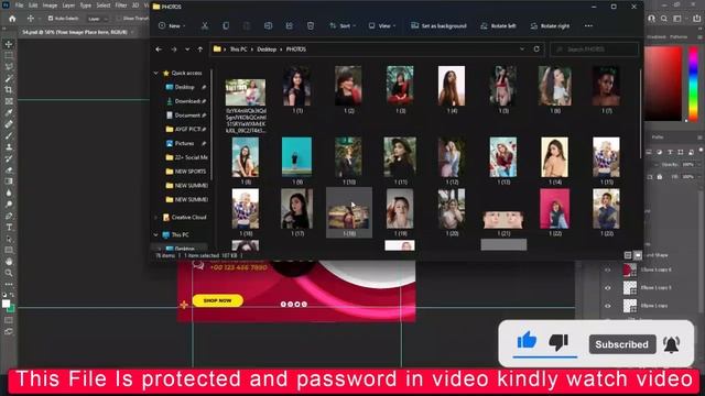 22+ Social Media Post PSD Photoshop Tutorial смотреть онлайн