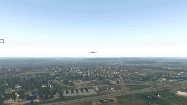 Simulation d'un vol local en Piper PA38 Tomahawk à LFOB - Beauvais, France. смотреть онлайн