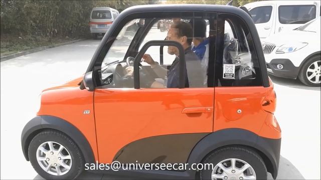 JY mini sedan electric car for 2 or 4 passengers смотреть онлайн