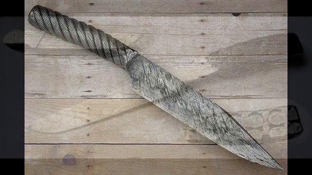 Красивые КОВАНЫЕ НОЖИ смотреть онлайн