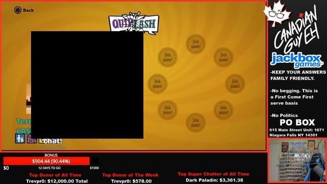 Jack Box Games With Viewers LIVE STREAM - Quiplash 2 and Fibbage смотреть онлайн