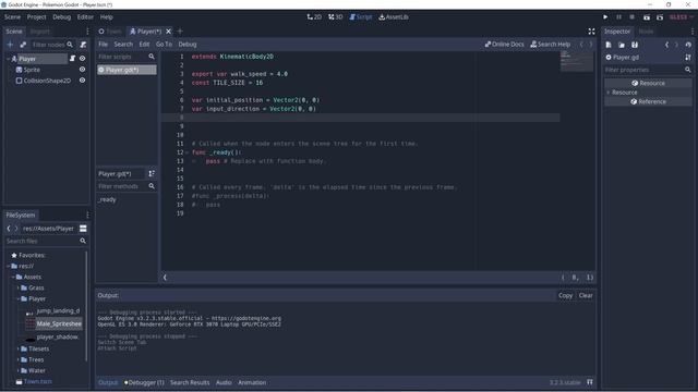 Make a Pokemon Game in Godot - Player Movement (#1) смотреть онлайн