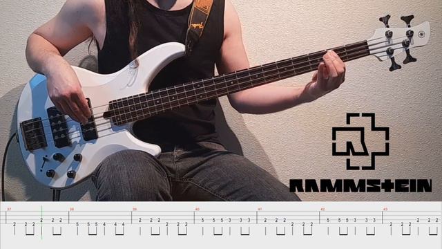 Sonne - Rammstein (bass cover & tab) смотреть онлайн