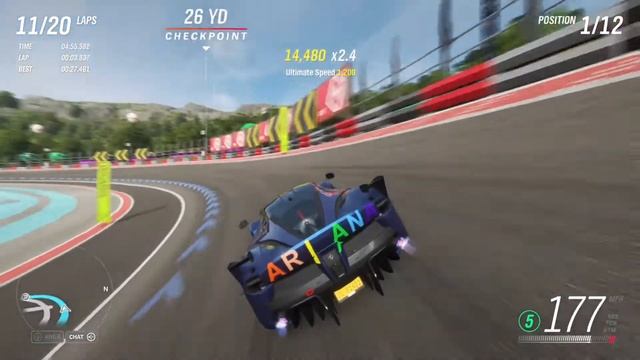Forza Horizon 4 2005 Ferrari FXX смотреть онлайн