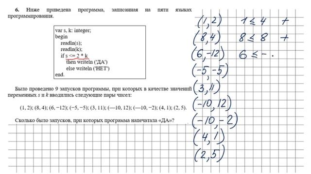 ОГЭ по информатике. Подготовка к итоговой контрольной работе смотреть онлайн